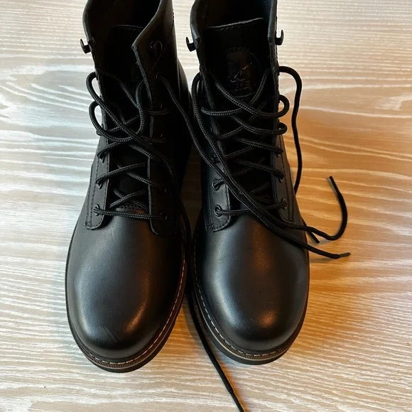 Sorel Black Leather Men's Boots - Picture 5 of 6